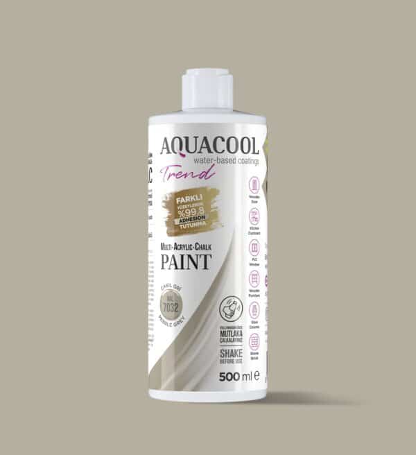 aquacool trend mac boya RAL 7032 çakıl gri 500ml